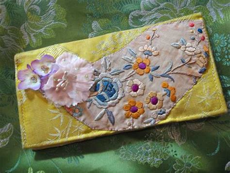 vintage silk wallet for sale